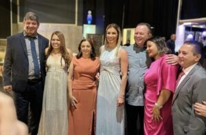 Domingas Cabral participa da confraternização promovido pelo governador Carlos Brandão.