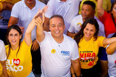 Fred Campos desponta como novo prefeito de Paço do Lumiar com quase 80% dos votos válidos, segundo pesquisa
