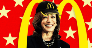 Kamala Harris mente sobre trablho no McDonald’s nas eleições de 2024