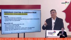 Governo mantem suspensão de eventos por mais uma semana no Maranhão