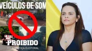 Justiça Eleitoral proíbe circulação de carros de som com propaganda política de Carmen Neto, em Mata Roma