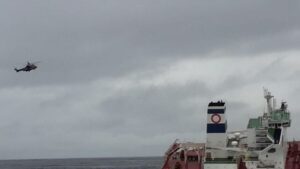 Marinha do Brasil diz que navio Stellar Banner está estável e não há indício de vazamento de óleo e minério