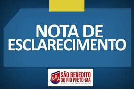 Nota do prefeito de São Benedito do Rio Preto, Wallas Rocha sobre o pagamento dos servidores públicos