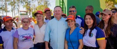 Carlos Brandão reinaugura parque de vaquejadas em Paraibano e participa da abertura da Exposição Agropecuária de Grajaú