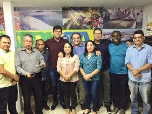 Jota Pinto entrega carta de desfiliação ao presidente do Patriota