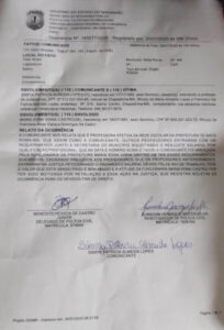 Professora Registra Boletim de Ocorrência (BO) após ser ameaçada por funcionária da Secretaria de Educação de Mata Roma/MA