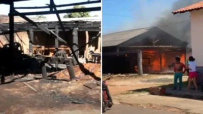 Incêndio destrói serraria no MA