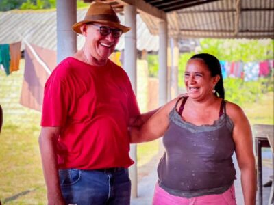 Candidato Zé Martins é recebido com entusiasmo pela comunidade de Macajubal e reafirma compromisso com Bequimão