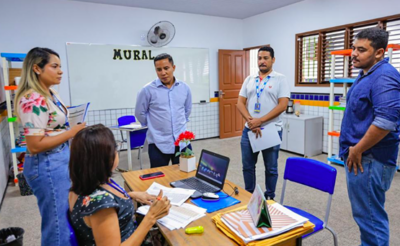 Raimundo Penha intensifica visita a escolas municipais
