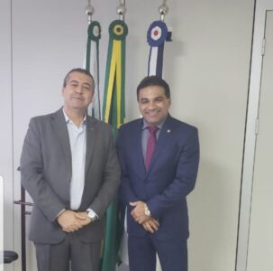 Deputado federal Josimar Maranhãozinho tem reunião na FUNASA para liberação de recursos