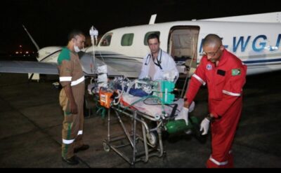 Bebê João Neto é transferido para tratamento em Pernambuco