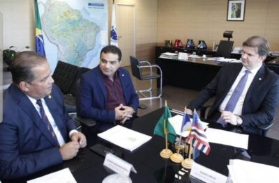 Em Brasília, deputado federal Josimar Maranhãozinho tem reunião com ministro para liberação de recursos para o Maranhão