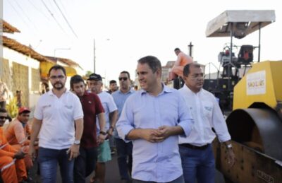 Edivaldo chega com São Luís em Obras em mais uma macrorregião com início dos serviços na Cidade Operária