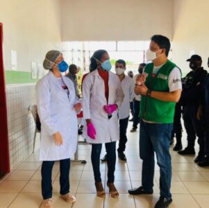 Pinheiro: Povoado Paraíso recebe mutirão da Saúde de combate ao Covid-19