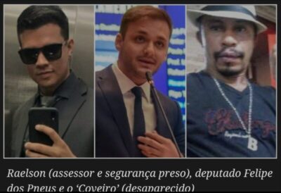 Confusão em Santa Inês envolve assessor e equipe do deputado Felipe dos Pneus