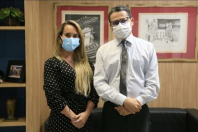 Deputada Thaiza e secretário Lula dialogam sobre melhorias para o Baixo Parnaíba