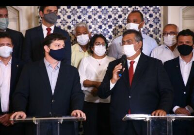 Flávio Dino e Baleia Rossi dialogam sobre defesa da democracia, combate à pandemia e meio ambiente