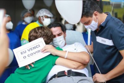 Família Genésio comemora vitória de Lúcio André sobre o Covid-19