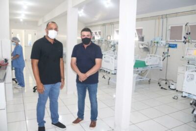 Roberto Costa e Edvan Brandão agradecem Flávio Dino e Carlos Lula pela parceria para abertura do novo Hospital de Campanha em Bacabal