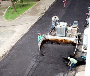 Prefeitura de Pinheiro segue com os trabalhos do programa pró-asfalto
