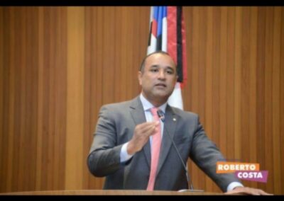 Roberto Costa dá o parecer favorável das contas de governo dos anos de 2015, 2016 e 2017 de Flávio Dino