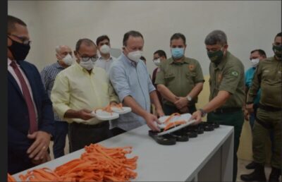 Em Governador Nunes Freire, Carlos Brandão inaugura penitenciária regional