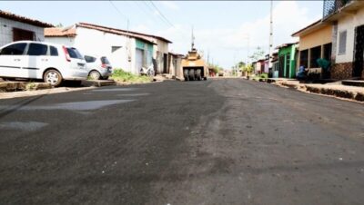 Programa Pró-asfalto continua avançando em Pinheiro: Benefícios chegam ao bairro Alcântara