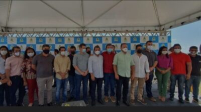 Imagem do Dia! Brandão reúne de Gil Cutrim a João Alberto em Anajatuba