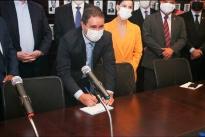 Edivaldo confirma pré-candidatura ao governo em 2022 durante ato de filiação ao PSD