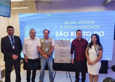 Prefeito Dino Penha inaugura agência da Caixa Econômica Federal em São Bento