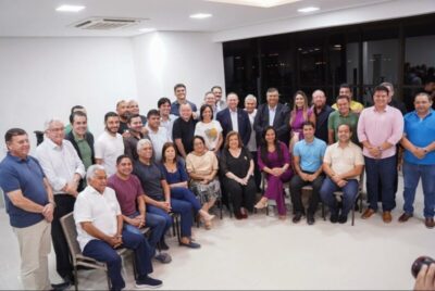 Othelino reúne classe política para reforçar pré-candidaturas de Brandão e Flávio Dino