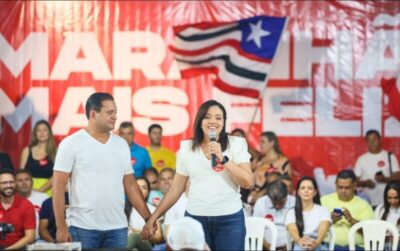 Lucyana Genésio e Weverton são ovacionados em Pastos Bons