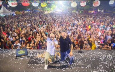 Sucesso total! Show de Aldair Play Boy e Brisa Star movimentam São João de Pinheiro