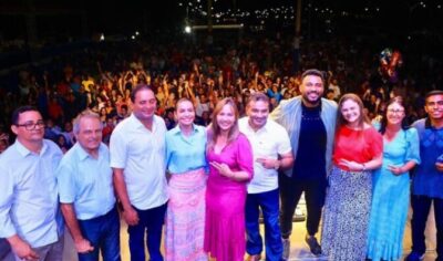 Josimar Maranhãozinho e Detinha prestigiam Dia do Evangélico