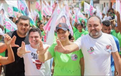 Lucyana Genésio realiza grande movimento em São Bento