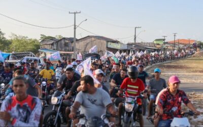 Rumo a vitória: Apicum-açu, Bacuri, Serrano e Cururupu abraçam Lucyana Genésio e Dra. Thaiza