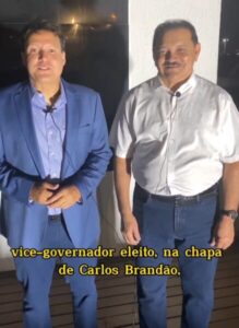 Vice-governador eleito, Felipe Camarão parabeniza Rubão e equipe por apoio durante eleições