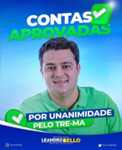 Veja Agora: Deputado eleito Leandro Bello, tem contas aprovadas e será diplomado pelo TRE-MA