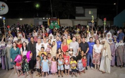 Vereador Marquinhos participa do “Natal Itinerante” na Vila Luizão