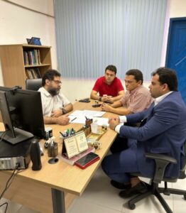 Em reunião no IBGE, Álvaro Pires pediu informações detalhadas sobre o Censo em São Luís