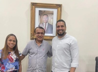 Vice-prefeito de Paço do Lumiar Inaldo Pereira reúne-se com secretário adjunto de Articulação Política