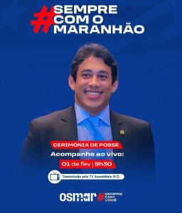 Deputado eleito Osmar Filho convida para cerimônia de posse