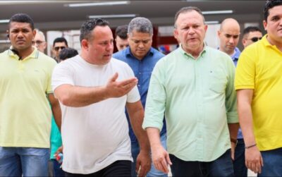 Prefeito de Pinheiro em exercício, Lucas do Beiradão, acompanha Governador Brandão em inauguração do IEMA no município de Santa Helena