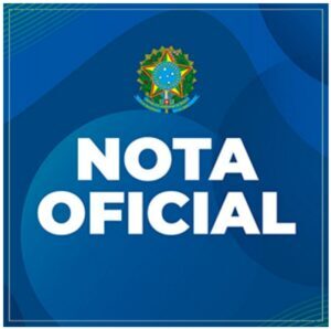 NOTA OFICIAL
