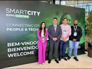 Prefeito Calvet Filho e Comitiva participam da Smart City Expo Curitiba 2023