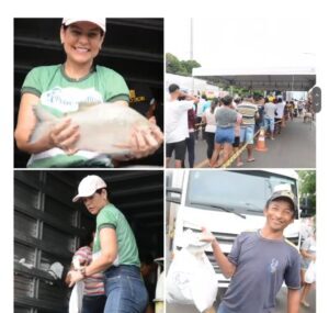 Altoalegrenses são beneficiados com entrega de peixes no início da semana santa