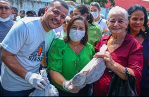 Gestão da prefeita Paula Azevedo garante a distribuição de 35 toneladas de peixe por ocasião da Semana Santa