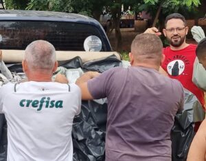 Ex deputado Ciro Neto realiza distribuição de pescados na Zona Rural de Presidente Dutra