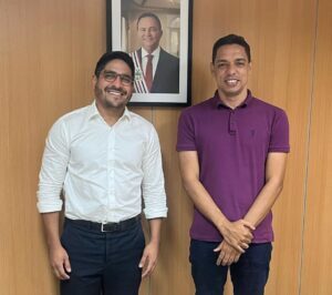 Dr. Pedro se reúne com secretário de Estado de Meio Ambiente para discutir ações para Presidente Juscelino