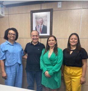 Prefeita Wanderly cumpre agenda em São Luís e busca nos secretariados melhorias para a Infraestrutura de Anapurus